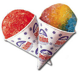 25 servings of snow cone syrup Blue Raspberry